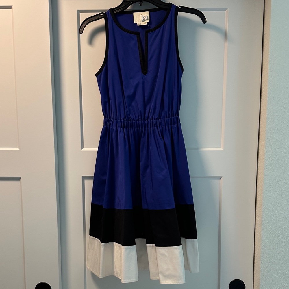 Kate Spade Blue and Black Dress